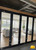 144" x 80" Custom Energy-Efficient Aluminum Bifold Door