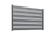 96"x72" aluminum fencing