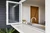 36"x36" custom energy-efficient aluminum bifold window