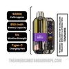 Grape Ice American Standard 50K Disposable Vape Kit Specifications