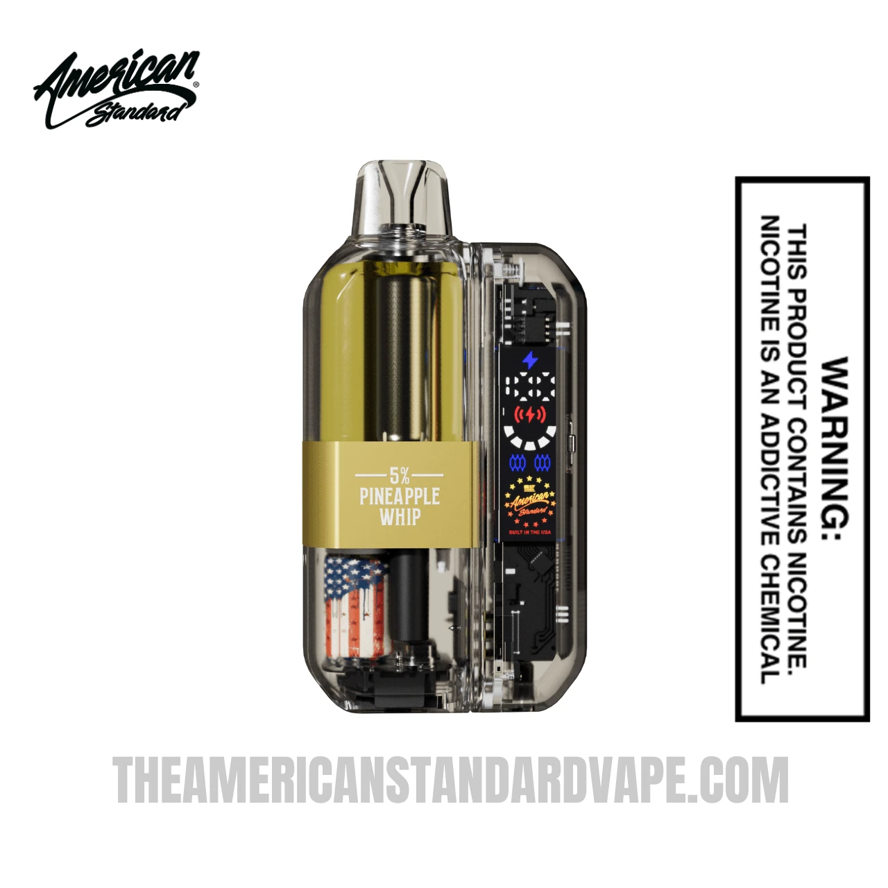 Pineapple Whip American Standard 50K Disposable Vape Kit