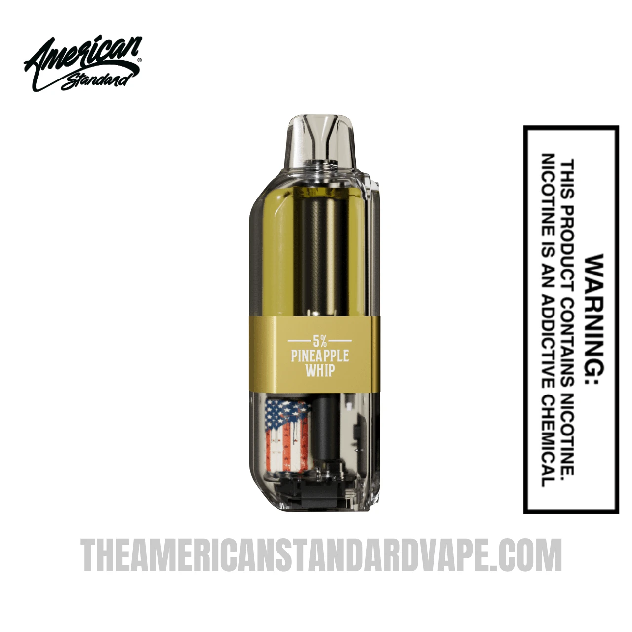 Pineapple Whip American Standard 50K Disposable Vape Pod
