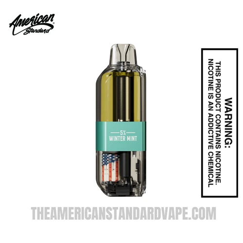 Winter Mint American Standard 50K Disposable Vape Pod