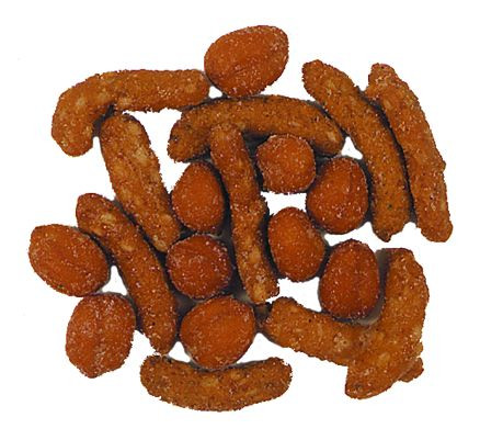 Honey Cajun Mix (Peanuts, Cajun, Sesame Sticks, Honey Sesame Sticks)