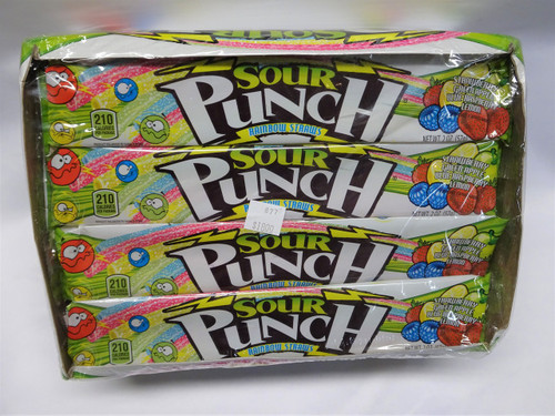 SOUR PUNCH STRAWS (Blue Raspberry / Strawberry / Watermelon / Rainbow)