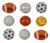 Chocolate Sports Balls (Basketball / Football / Baseball / Soccer / Golf / Tennis)