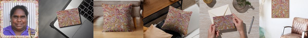 Aboriginal artist Sacha Long Petyarre