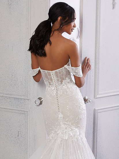 sachin and babi light blue dress Fishtail Wedding Dresses & Bridal Gowns main image 1