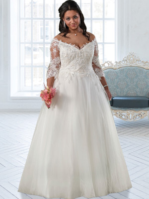 Sonsie By Veromia SON92015 A Line Wedding Dress