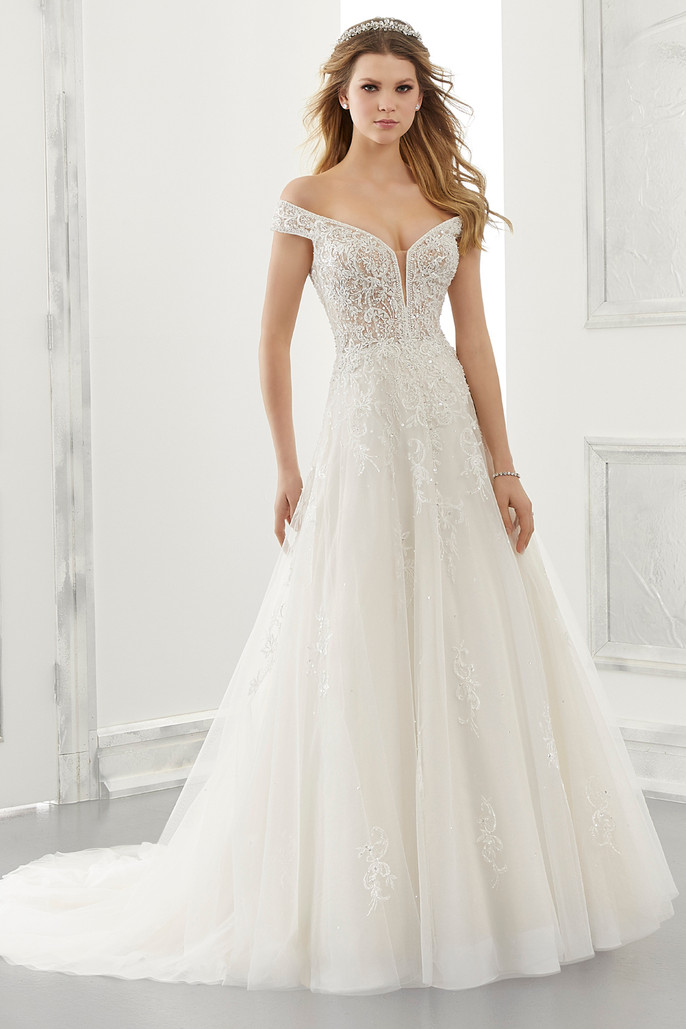 Mori Lee, Alessandra, Wedding, Dress, Ballgown