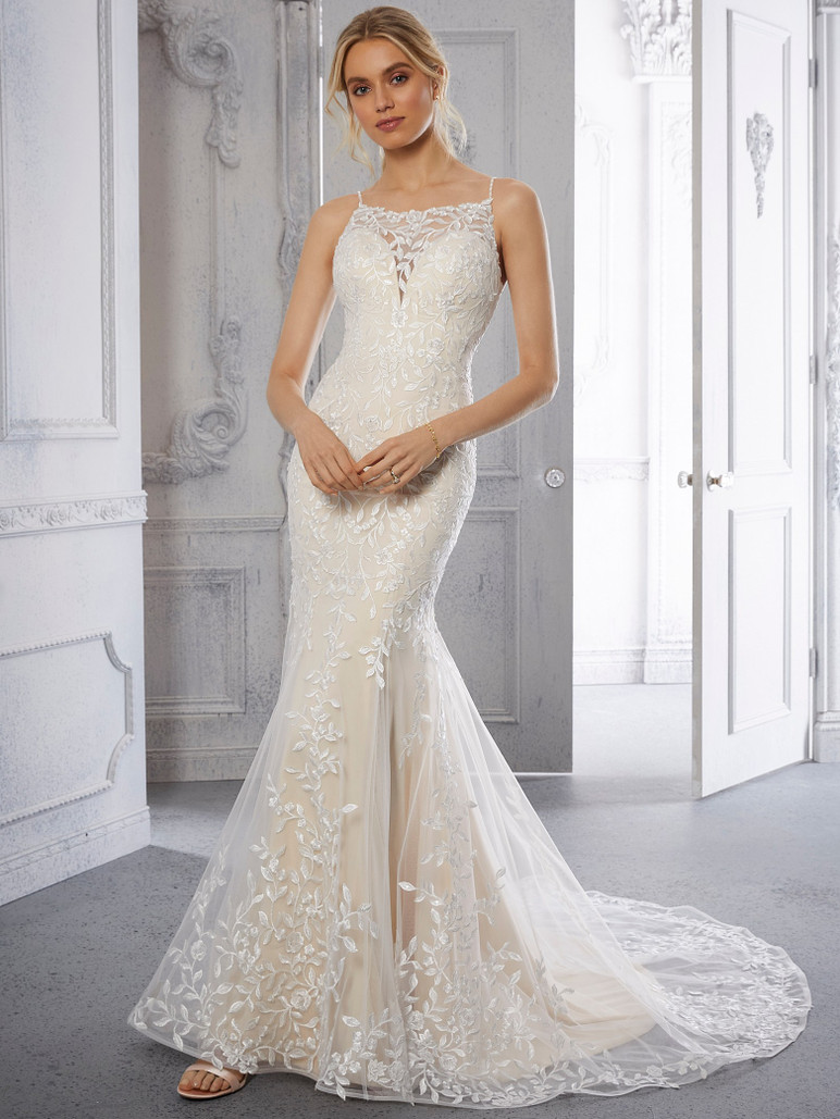 Mori Lee, Voyage, 6957, Wedding , Dress, Fishtail