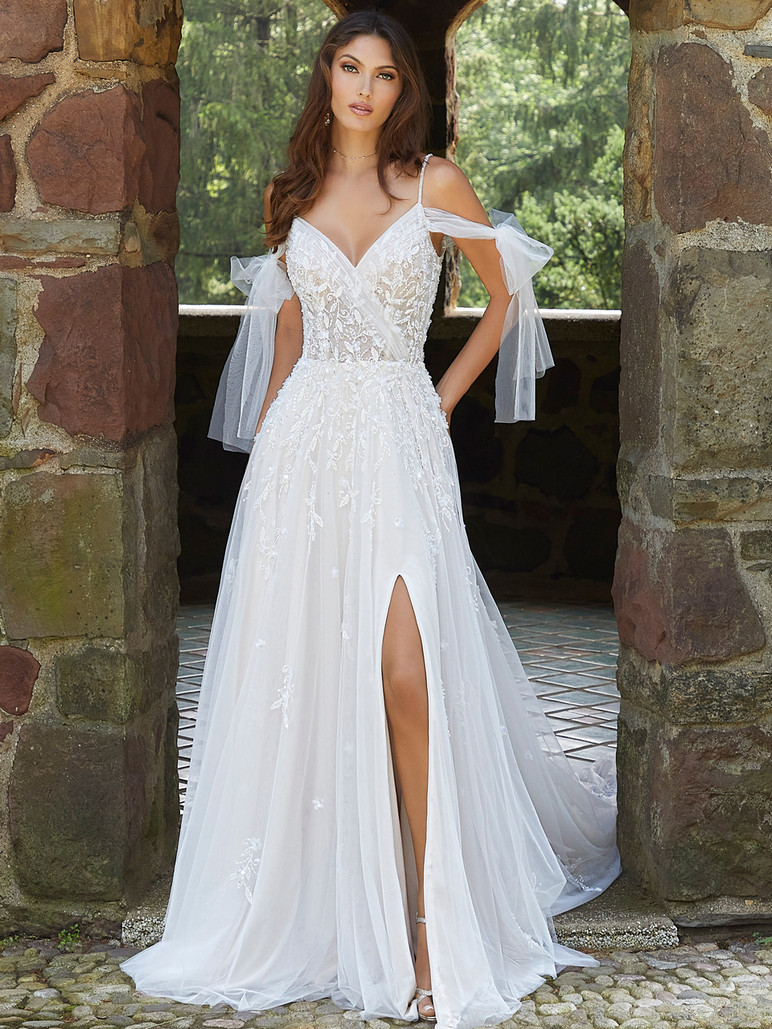 Dreamy Daniela 5956 Wedding Dress from Blu Bridal by Mori Lee.