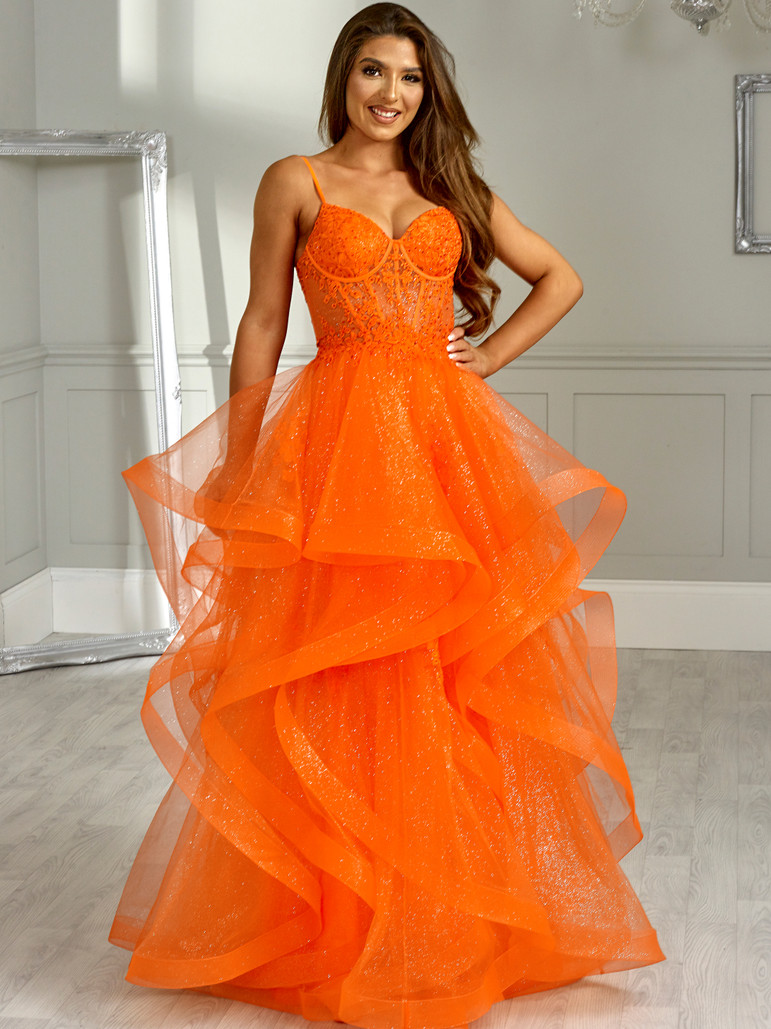 Angel Forever AF2144 Tulle and Lace Prom and Evening Dress
