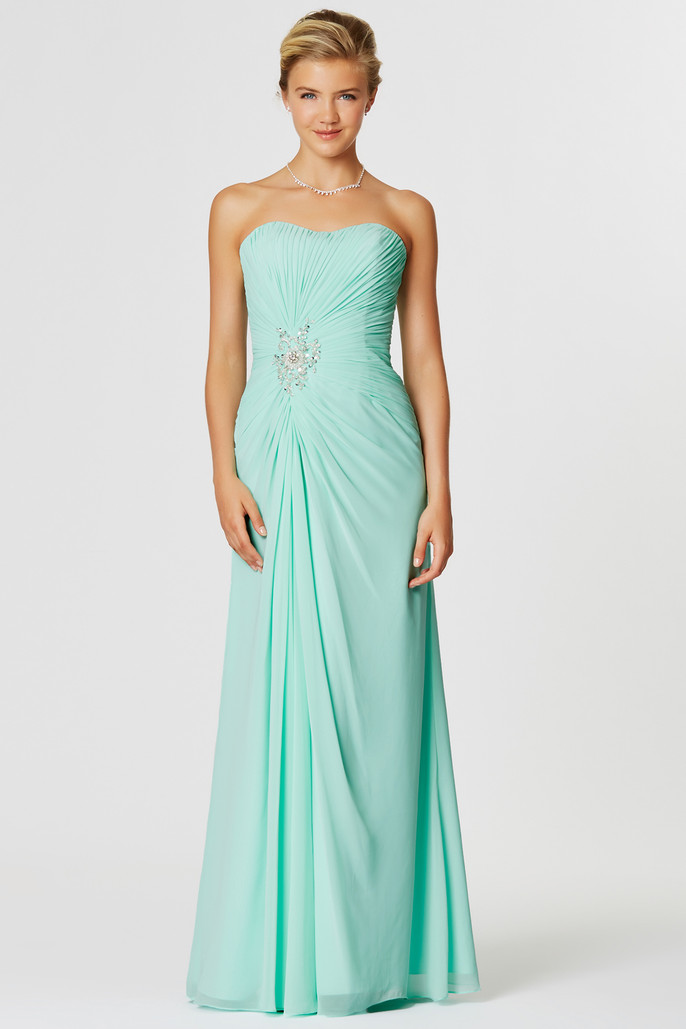 Tiffanys, Delilah, Chiffon, Bridesmaid, Dress