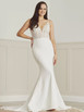 Tiffanys Bergen Fitted Lace Wedding Dress