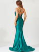 Angel Forever AF4317 Satin Fitted Prom and Evening.