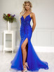 Angel Forever AF2744 Beaded Fishtail Prom and Evening Dress