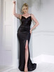 Angel Forever AF5644 Satin Fishtail Prom and Evening Dress