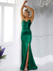 Angel Forever AF5644 Satin Fishtail Prom and Evening Dress