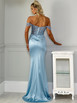 Angel Forever AF5244 Satin Fishtail Prom and Evening Dress