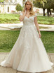 Mori Lee 3364 Off Shoulder Tulle Ballgown Wedding Dress