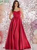 Tiffanys Aaden Satin Ballgown Prom and Evening Dress