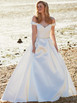 Tiffanys Timeless Bridal TM3218 Satin A line Wedding Dress