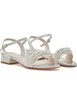 Rainbow Club Kendall Satin Pearl Wedding Shoe