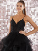 Tiffanys Bellatrix Ruffle Tulle Ballgown Prom and Evening Dress