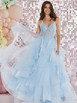 Tiffanys Bellatrix Ruffle Tulle Ballgown Prom and Evening Dress
