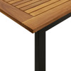  Garden Table Brown Solid Acacia wood 78.7 x 35.4 x 29.5 in A949-319514