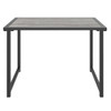  Garden Table Anthracite Powder-coated Steel Compact Modular A949-355821