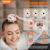 VEVOR Electric Scalp Massager with Heat Rechargeable Head Massager Waterproof E415-GQXTBAMYYHGGOQPZYV9