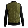 Chic Babe Quilted Satin Bomber Jacket, Women’s Trendy Lightweight Fall Jacket, Affordable Luxury Streetwear Style