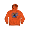 Chicago Bears bright orange hoodie with electrified bear and lightning strike design exclusive limited edition football fan apparel Chicago Bears bright orange hoodie with electrified bear and lightning strike design exclusive limited edition football fan apparel
