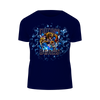 Chicago Bears navy blue t-shirt featuring lightning storm and bear football graphic premium limited edition fan shirt Chicago Bears navy blue t-shirt featuring lightning storm and bear football graphic premium limited edition fan shirt