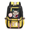 Interior view of the My Hero Academia backpack showing padded laptop compartment and storage pockets Interior view of the My Hero Academia backpack showing padded laptop compartment and storage pockets