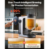 Automatic Home Beer Brewer with brewing ingredients ready for batch preparation