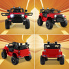 12V Kids Ride On Truck with Remote Control and Headlights-Black B593-TQ10133US