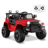 12V Kids Ride On Truck with Remote Control and Headlights-Black B593-TQ10133US