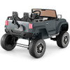 24V 2 Seater Ride on Car 4WD/2WD Switchable for Kids with Remote for Ages 3+-Black B593-TQ10350US