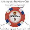 Showdown 13.5-gram Poker Chips (25-pack) - Clay Composite K940-10803653345598