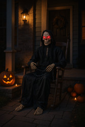 The Halloween Decoration That Talks Back — Why You Need This 5-Foot Reaper