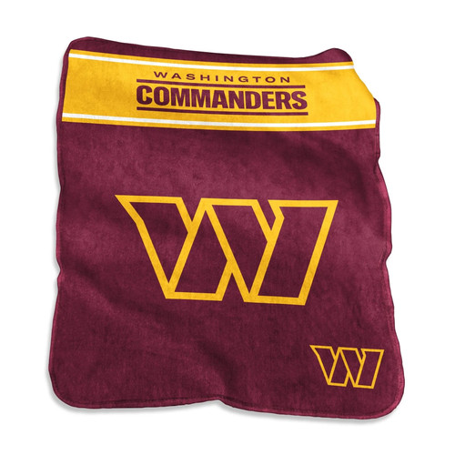 Washington Commanders Blanket 60x80 Raschel Throw Z157-629372985