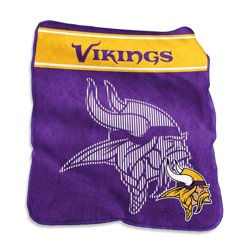 Minnesota Vikings Blanket 60x80 Raschel Throw Z157-629372971