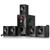 beFree Sound 5.1 Channel Surround Sound Bluetooth Speaker System in Black D970-BFS-425