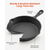  Frying Pan Skillet, Aluminum Egg Fry Pans, 3 Piece (8, 10, 12 in), Nonsitck Ceramic Heavy-Duty Ski E415-LCGSJTTCTC81TK7PX001V0