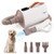Dog & Cat Hair Dryer with Negative Ion Function, Quiet, Adjustable Temperature & Speed, Professional Pet Grooming Blower for Shedding, Fluffy Coats & Shiny Fur, Lightweight, Low Noise, Safe Home Grooming Tool