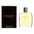 Clear glass bottle of Burberry by Burberry Men’s Eau de Toilette Spray, 3.3 oz, standing upright on a reflective surface with soft shadows and warm lighting, showcasing the iconic minimalist label and silver-tone cap — a premium designer fragrance for men.