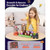Child building a dark castle tower using Magnetic Blocks 100 PCS set for STEM play